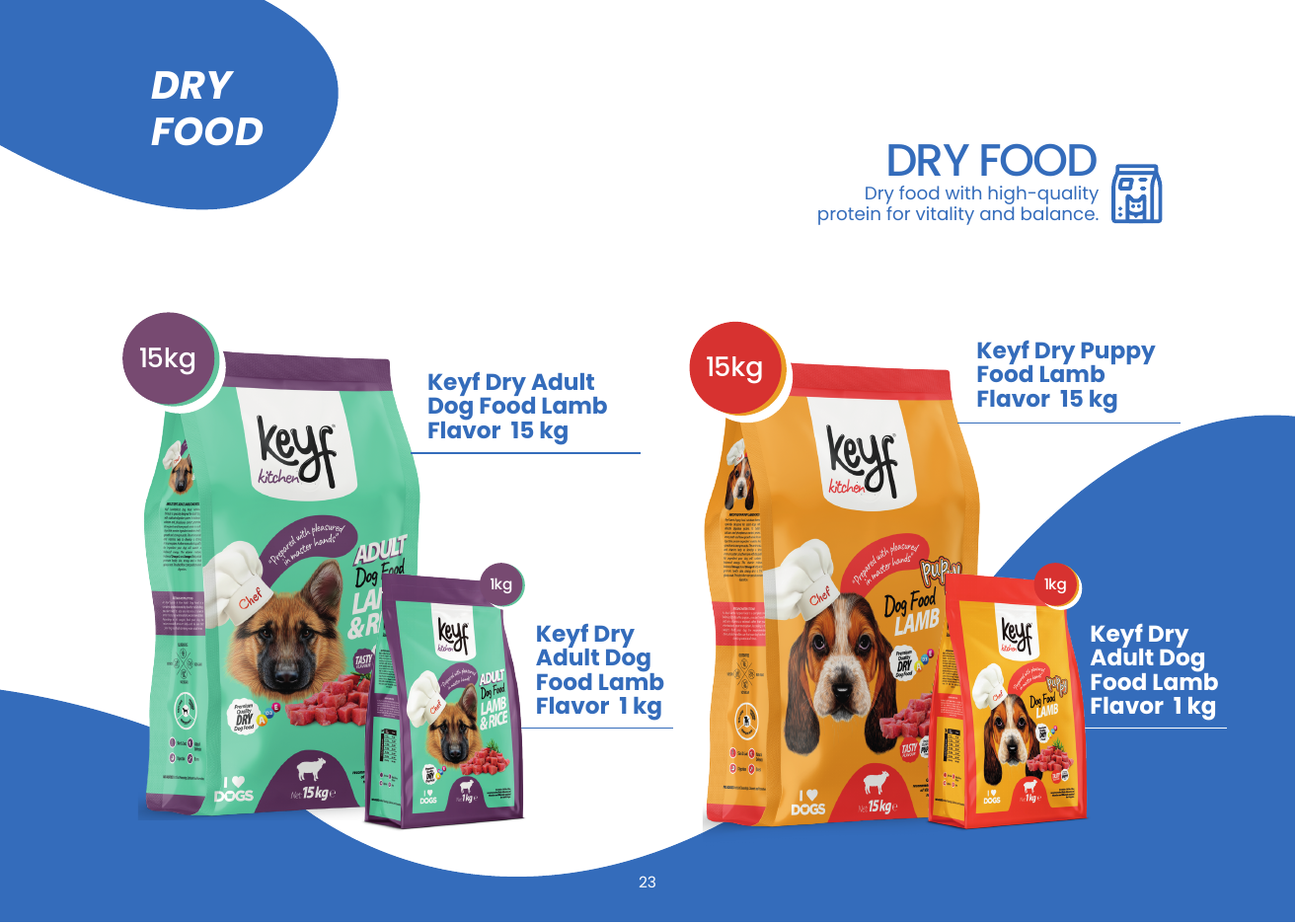 Dog dry food